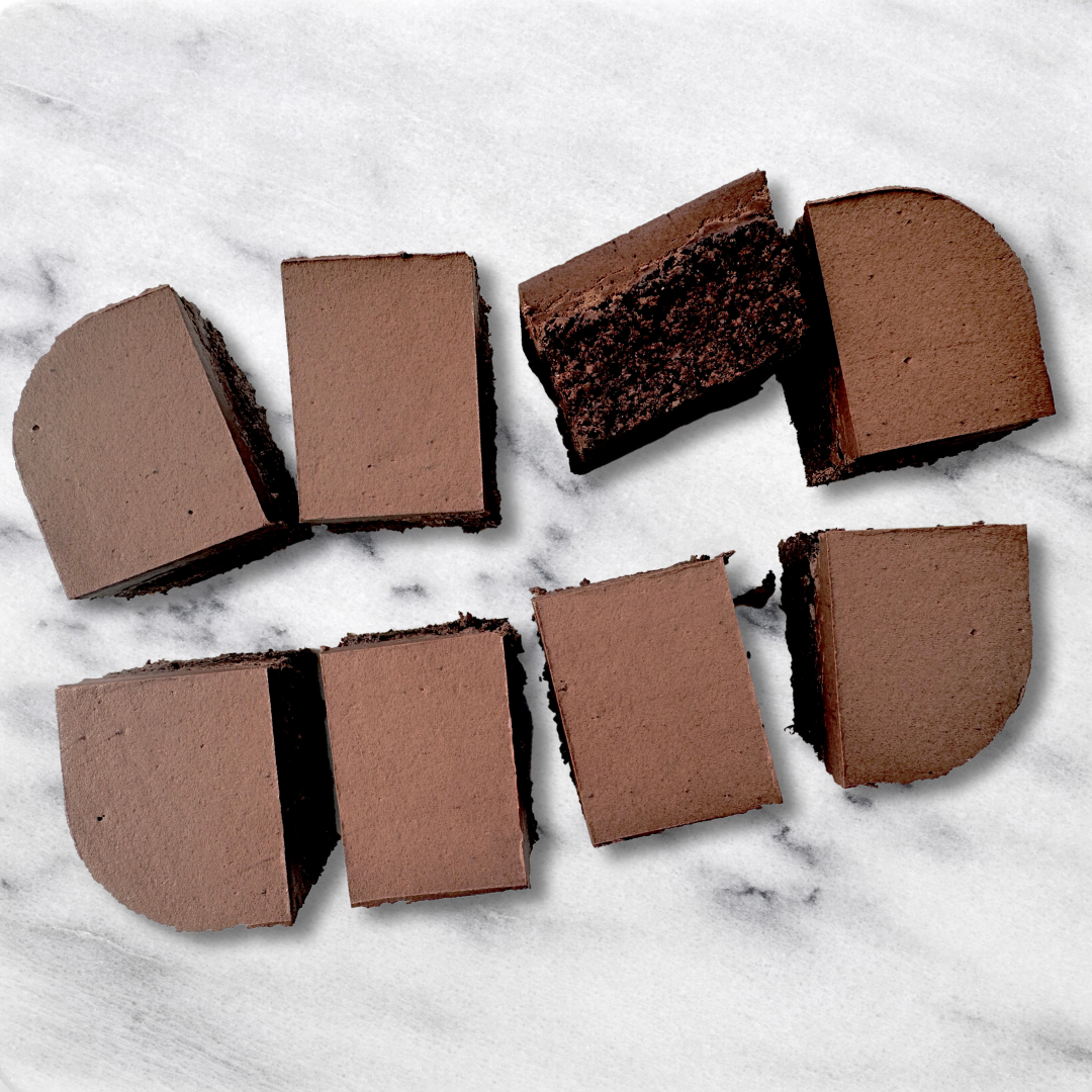 Keto Chocolate Mint Cake Slab (Smooth Topped)